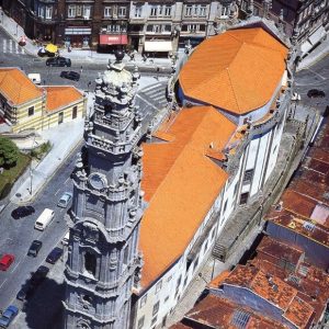 Vista aérea Igreja e Torre dos Clérigos